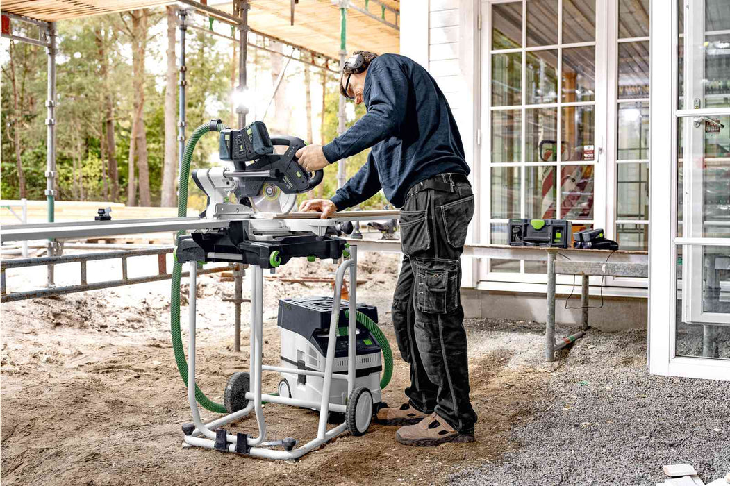 Festool | Cordless mobile dust extractor Cleantec CTLC MIDI Basic + 2x FREE 18V 3,1Ah Battery packs