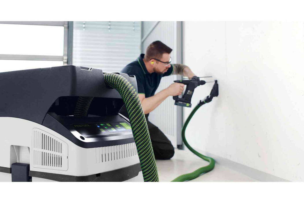 Festool | Cordless mobile dust extractor Cleantec CTLC MIDI Basic + 2x FREE 18V 3,1Ah Battery packs