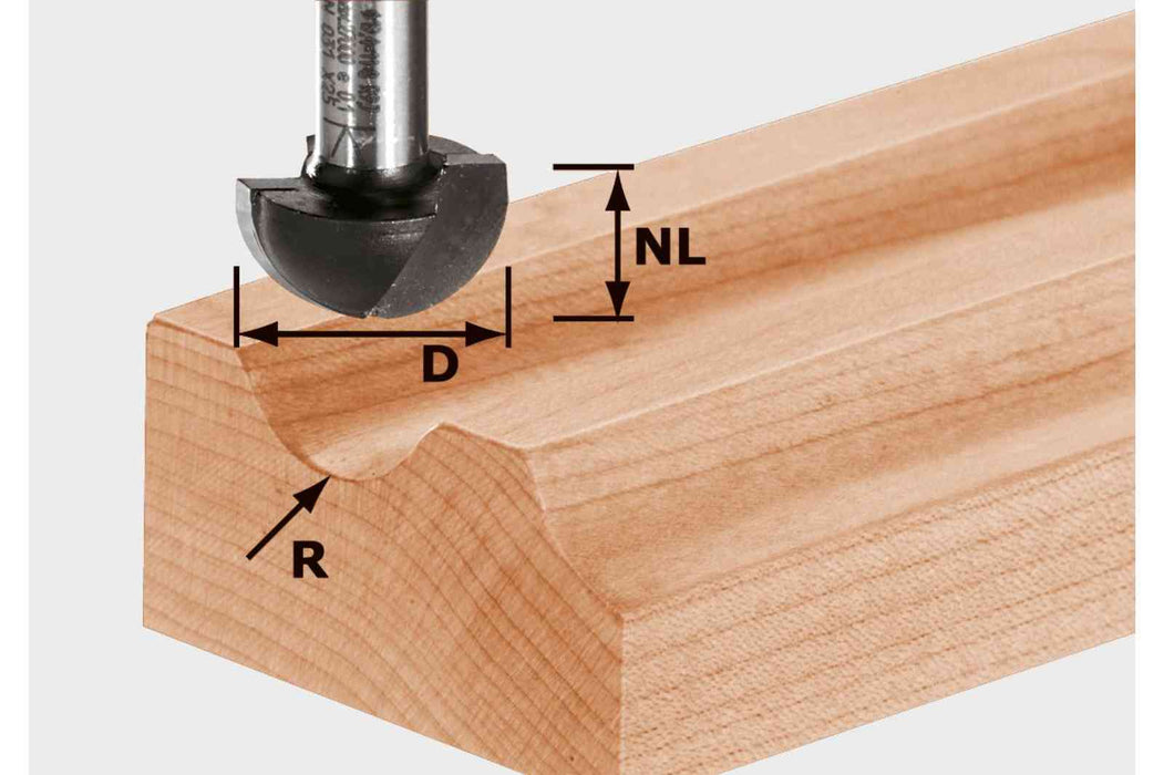 Festool | Flute cutter HW S8 R6,35