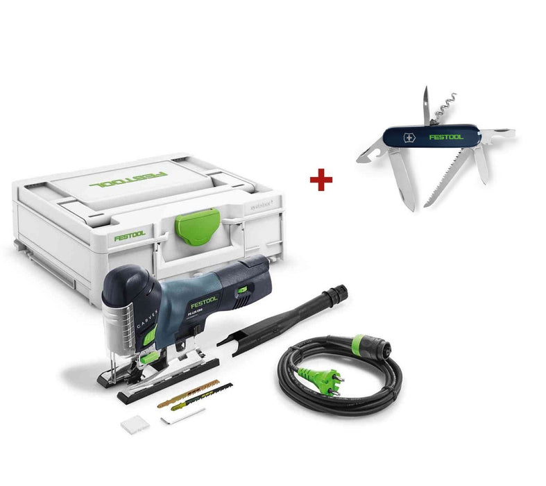 Festool | Pendulum jigsaw PS 420 EBQ-Plus + Festool Victorinox Penknife (FES497898)