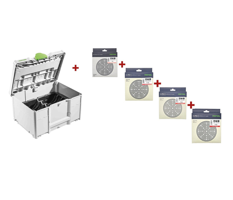 Festool | Abrasive Systainer SYS-STF-D150 COMBO