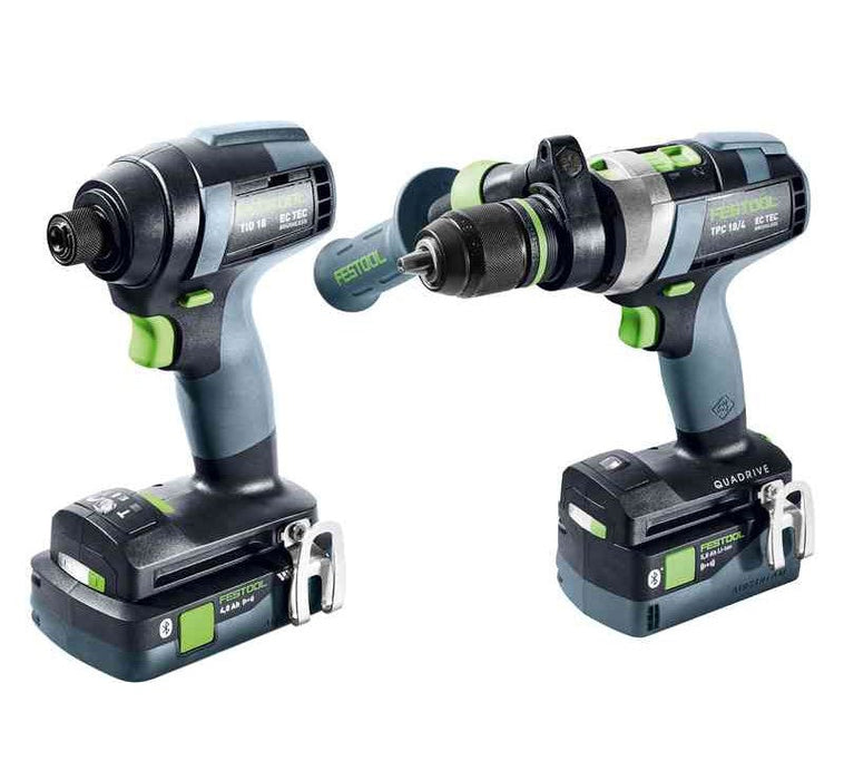 Festool | Screwdriver and drill bit set TID 18 5,0/4,0-Set TPC 18/4