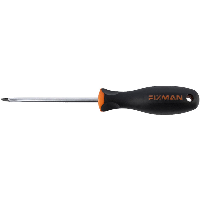 Fixman | Screwdriver Slotted 5.5X1X100mm CrV Ergonomic Handle