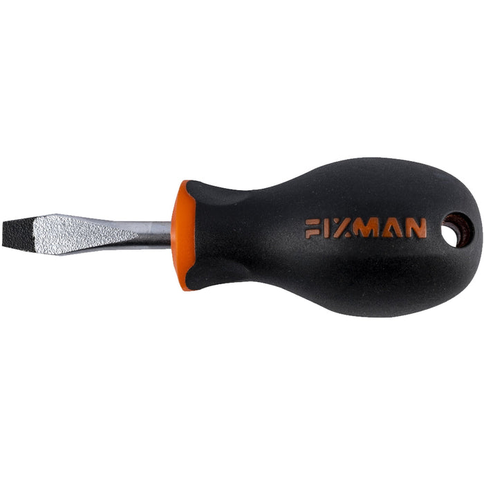 Fixman | Screwdriver Slotted 6.5X1.2X38mm CrV Ergonomic Handle