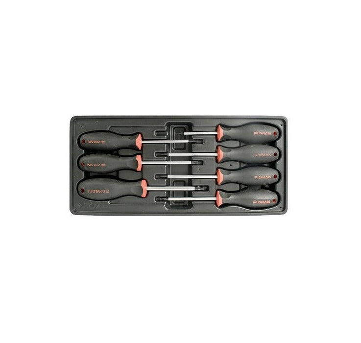 Fixman | Screwdrivers, Torx, 7Pc Tray (Online Only) - BPM Toolcraft