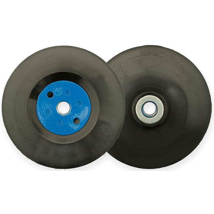 Flexipads | Grinder Pad & Nut 125mm M14X2mm Black