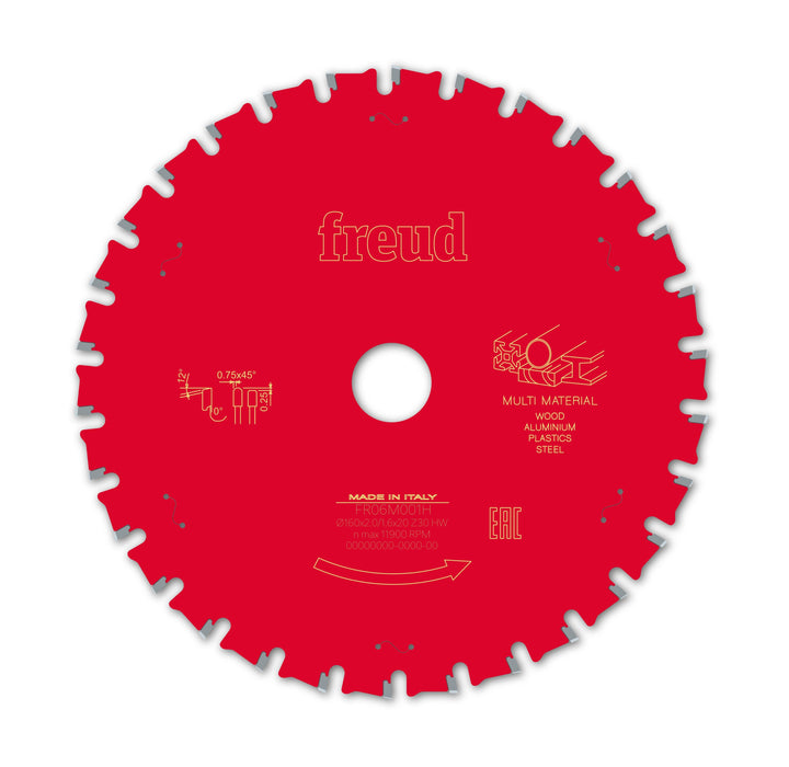 Freud | Saw Blade 160X20mm 30T Wood