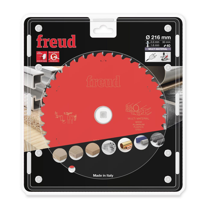 Freud | Saw Blade 216X30mm 40T Multi-Material