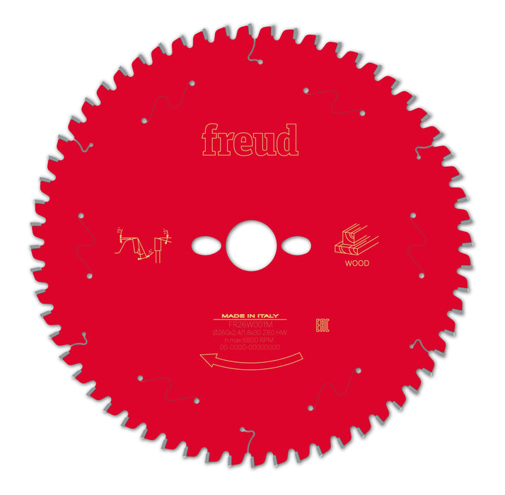 Freud | Saw Blade 260X30mm 60T Wood