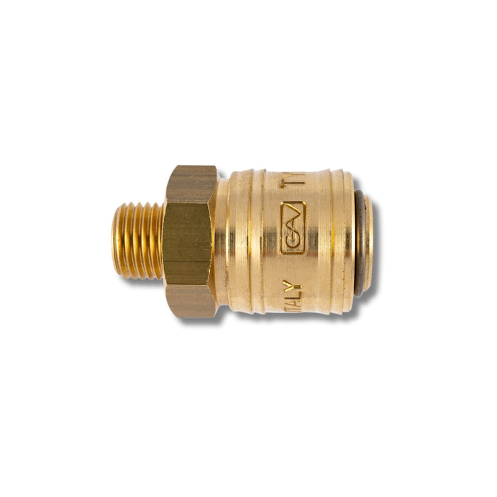 GAV | Brass Quick Coupler 1/4"M