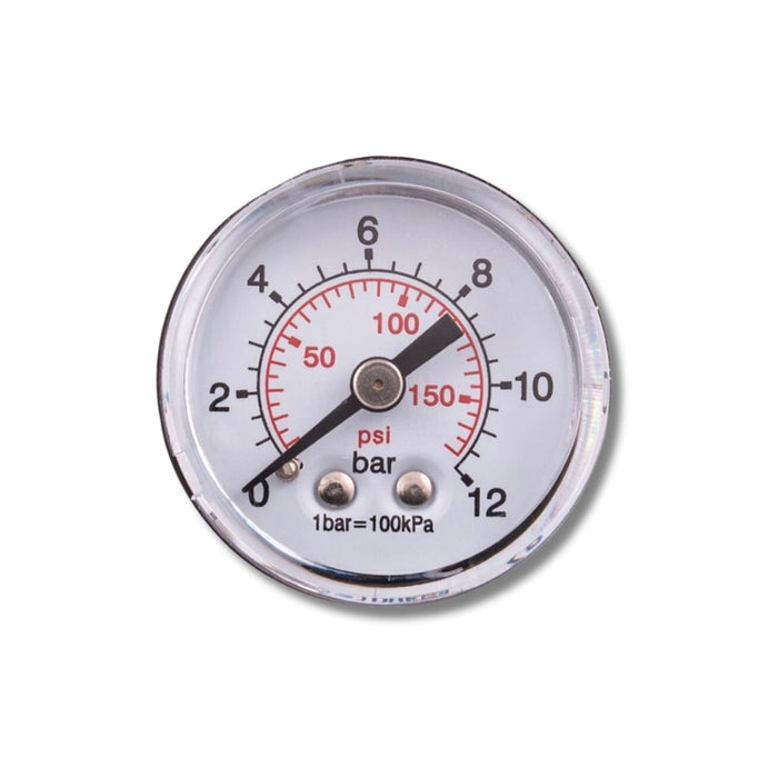 GAV | Pressure Gauge 0-12 Bar 40mm 1/8" Rear