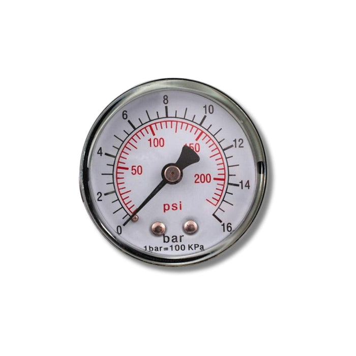 GAV | Pressure Gauge 1/4"Rear 50mm Packaged