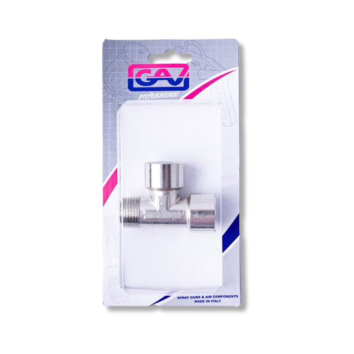 GAV | T Connector 1/2" FFM Packaged