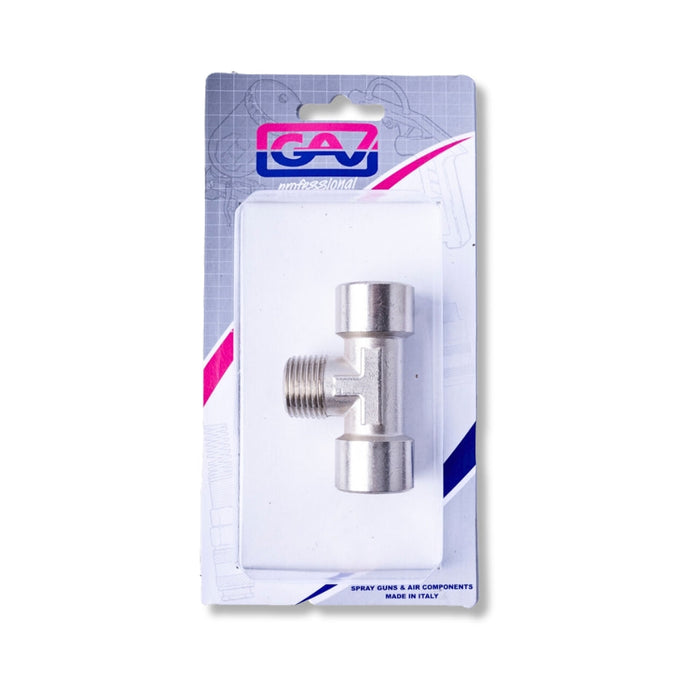 GAV | T Connector 1/2" FMF Packaged