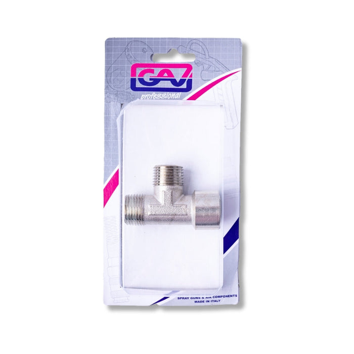 GAV | T Connector 1/2" MMF Packaged