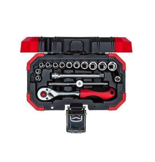 Gedore Socket Set 4 13mm 16Pc BPM Toolcraft