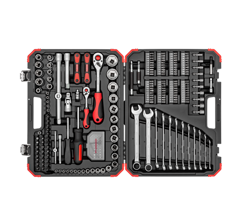 Gedore red | Socket Set 1/4"+1/2" 232Pc