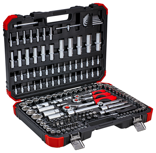 Gedore red | Socket Set 1/4"+3/8"+1/2" 172Pc