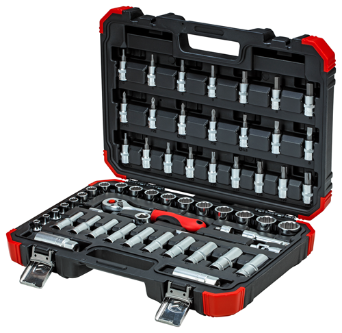 Gedore red | Socket Set 3/8" 6-24mm+Bits 59Pc