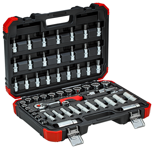 Gedore red | Socket Set 3/8" 6-24mm+Bits 59Pc