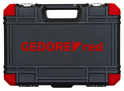 Gedore red | Socket Set 3/8" 6-24mm+Bits 59Pc