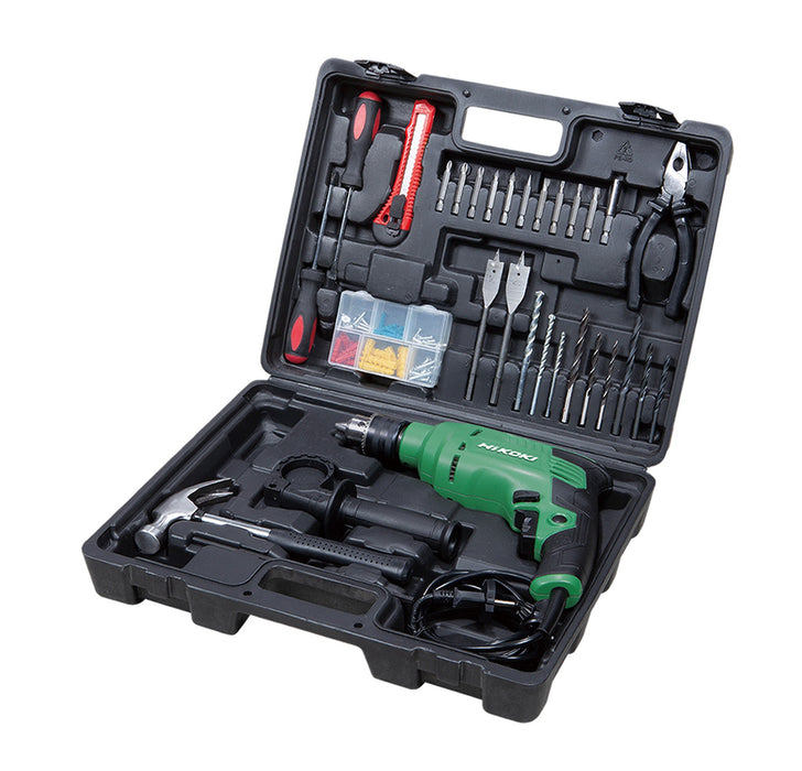 Hikoki | Drill Impact 550W 13mm plus 28Pc Kit