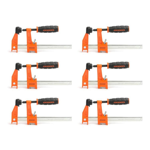 Jorgensen | Bar Clamp 6Pk Medium Duty Steel 6" (150mm) - BPM Toolcraft