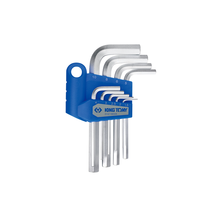 King Tony | Allen Key Set 9Pc 1,5-10mm Standard Length