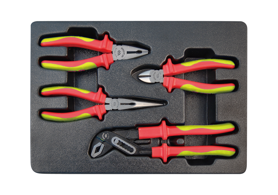 King Tony | Pliers Set Insulated 1000V