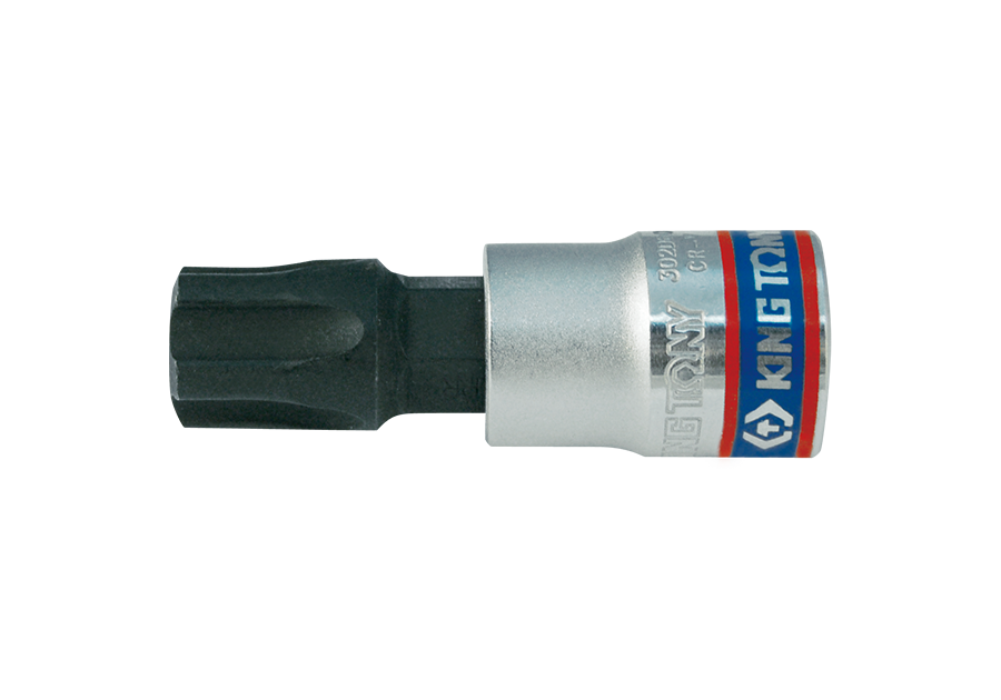 King Tony | Socket 3/8" Torx Plus Bit T25 Tamper Resistant 5Pt