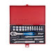 King Tony | Socket Set 1/4" 4-13mm 19Pc (Online Only) - BPM Toolcraft