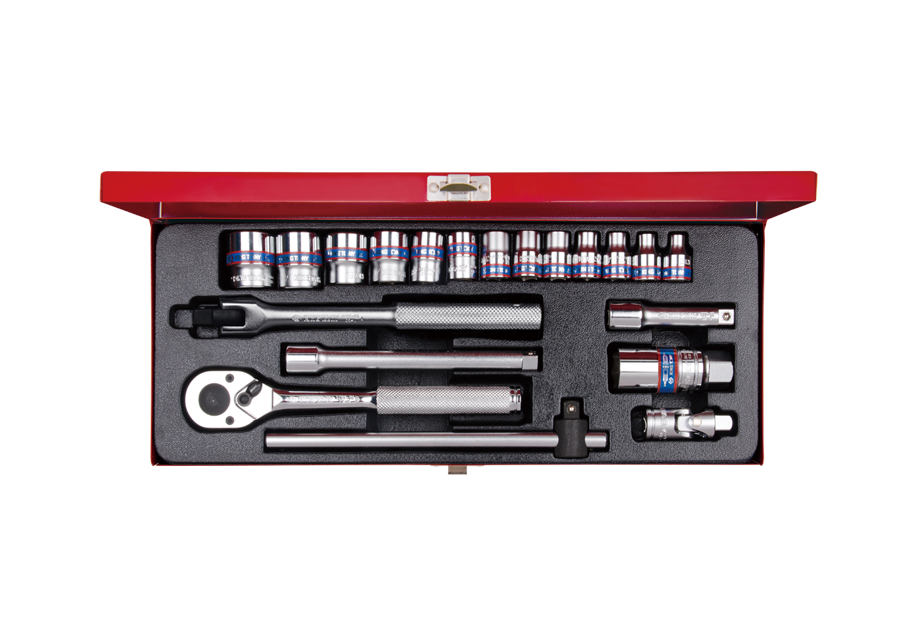 King Tony | Socket Set 3/8" Metric 6-22mm 12Pt