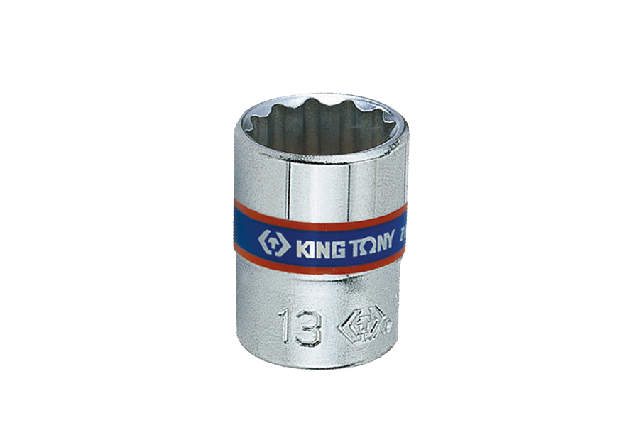 King Tony | Socket Standard 1/4" X 13mm 12Pt