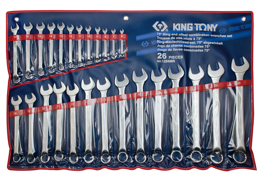 King Tony | Spanner Set 26Pc Offset Combination 6-32mm