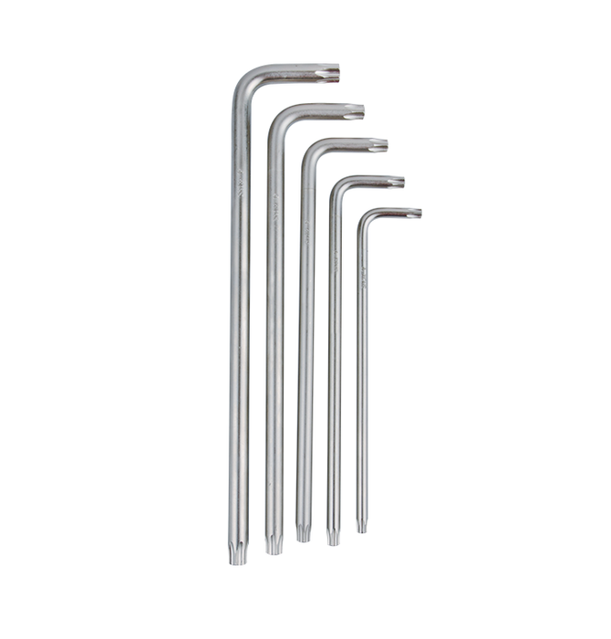 King Tony | Spline L Key Set 5Pc M5-M12 Extra Long