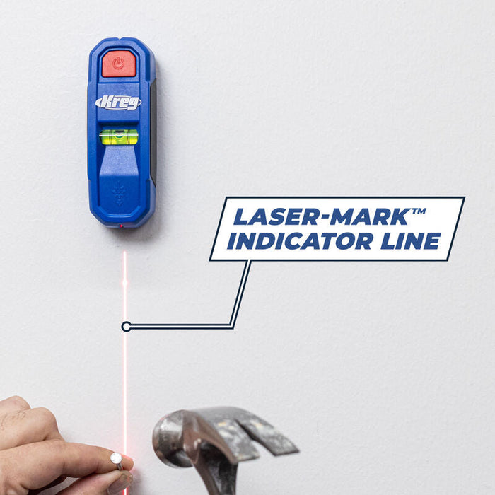 Kreg | Magnetic Stud Finder with Laser-Mark