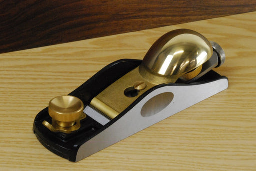 Luban | #60-½ Low Angle Block Plane, Bronze Lever Cap - BPM Toolcraft