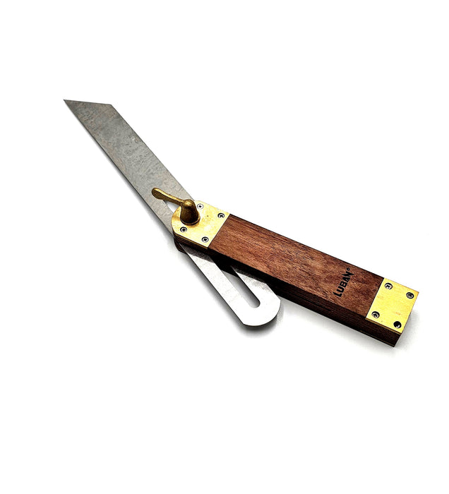 Luban | Bevel Gauge Sliding Brass & Bubinga Body