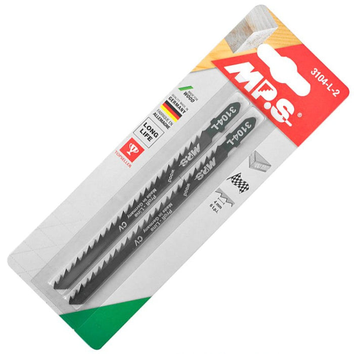 MPS | Jigsaw Blade Wood T-Shank 6tpi T344D 2Pk