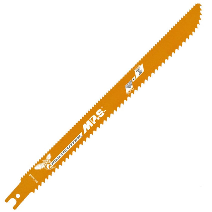 MPS | Sabre Saw Blade Metal & Wood Extra-Long 250mm Multicutter U-Shank 6 & 10tpi 2Pk