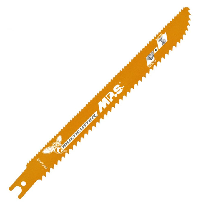 MPS | Sabre Saw Blade Softwood 200mm Multicutter U-Shank 6 & 10tpi 2Pk