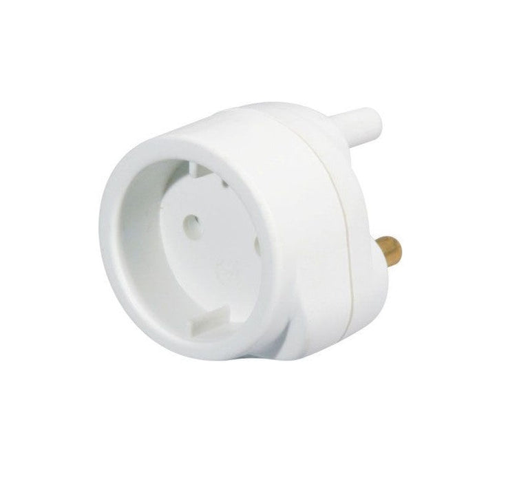 MTS | Adaptor Euro Plug 2 pin to 3 pin