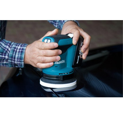 Makita | Cordless Random Orbital Sander DBO180Z 125mm 18V Tool Only - BPM Toolcraft