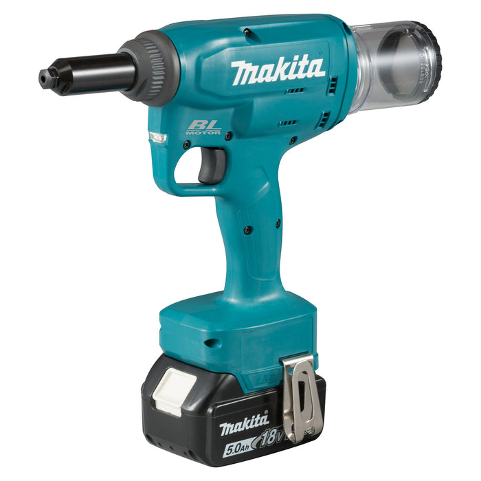 Makita | Cordless Rivet Gun 18V B/L 2.4 - 6.4mm Tool Only DRV250ZJ