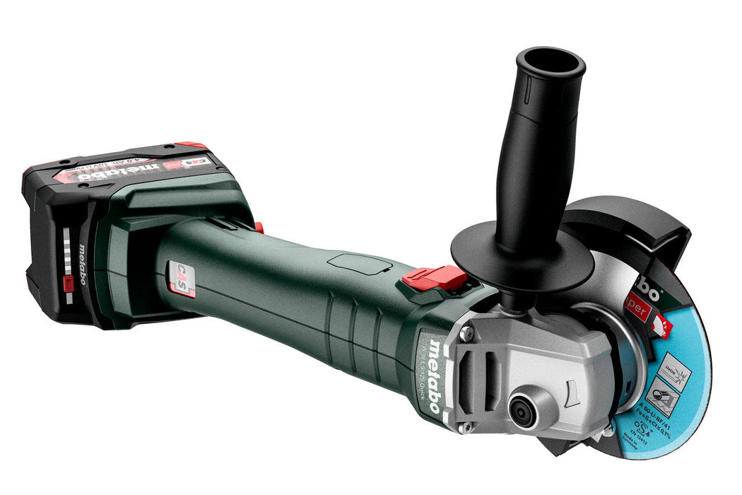 Metabo | Cordless Angle Grinder W 18 L 9-125 Quick