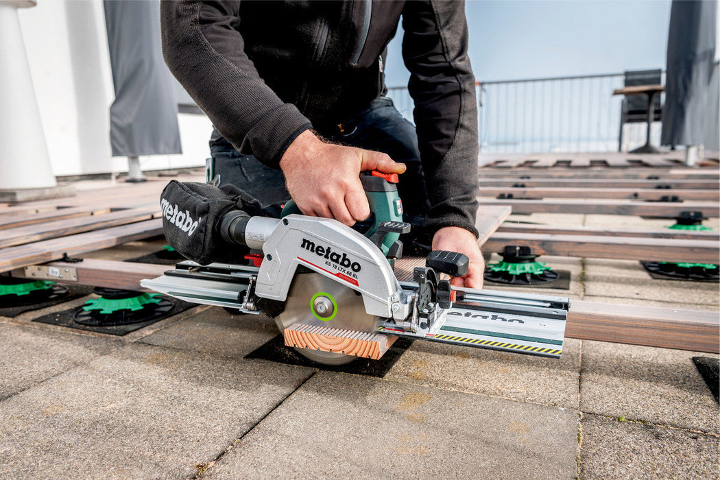 Metabo | Cordless Circular Saw Set KS 18 LTX 66 BL + KFS 44