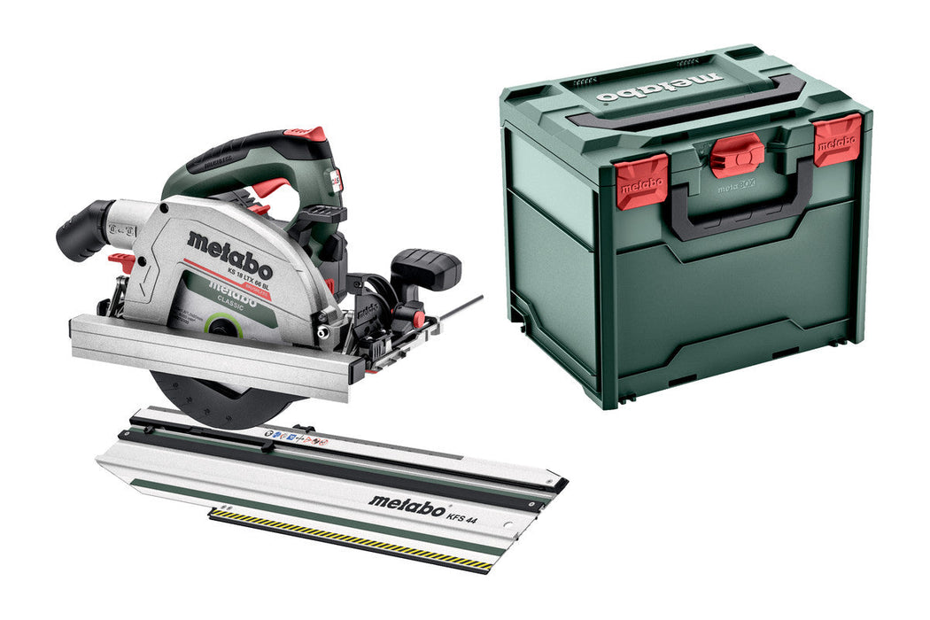 Metabo | Cordless Circular Saw Set KS 18 LTX 66 BL + KFS 44