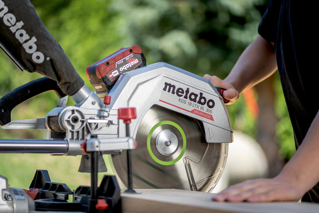 Metabo | Cordless Mitre Saw KGS 18 LTX BL 305 Complete with Batteries & Charger