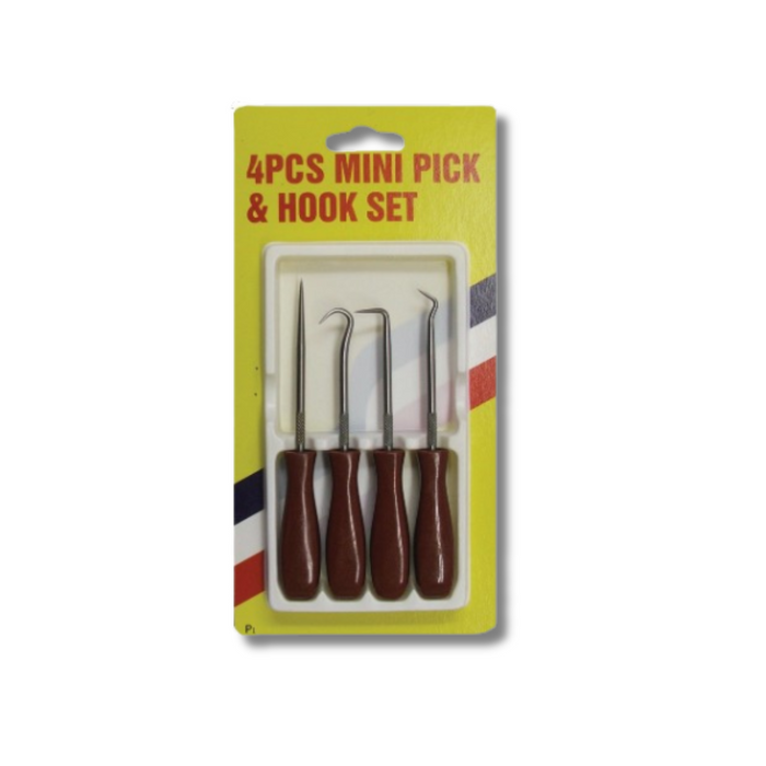 Micro-Tec | Pick & Hook Set Mini 4Pc