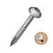 Milescraft | Pocket Screws | Coarse | 1¼" 100pc 32mm Zinc Coated - BPM Toolcraft